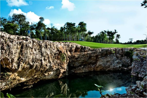 A Cenote on the Course