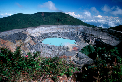 Costa Rica volcano